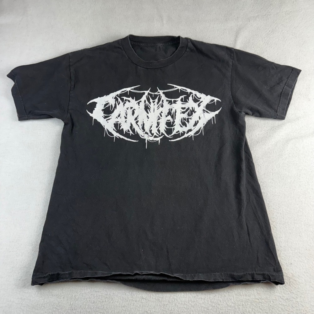 Carnifex Death Fucking Metal Band Graphic Tee Black Mens Medium M Short Sleeve
